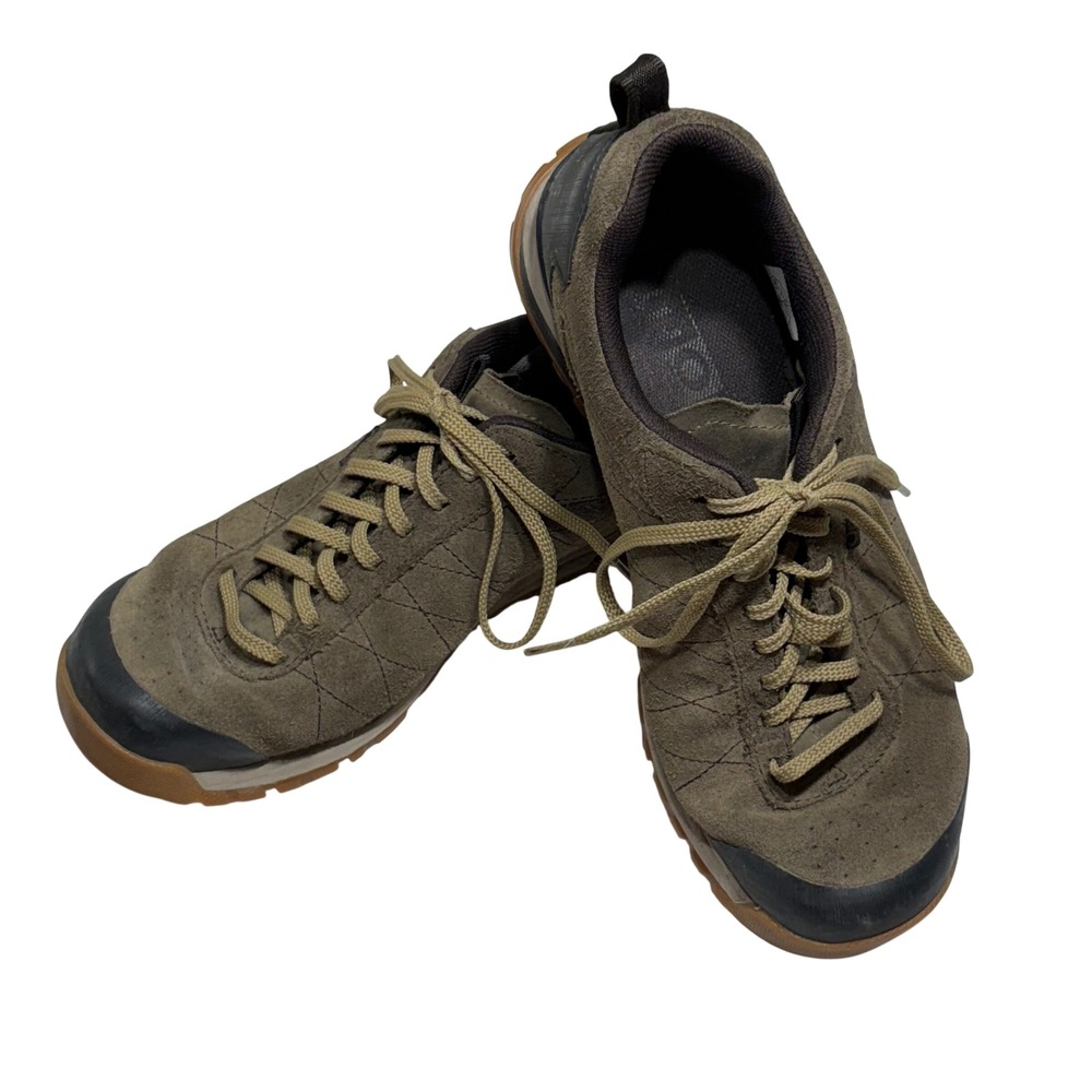 Oboz Hiking Shoes Mens 10 Brown Suede Low Top Lace Up Trail Sneakers Gorpcore